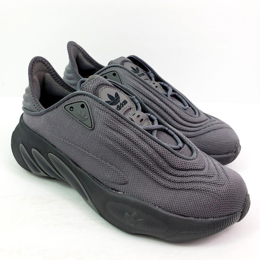 Adidas Originals Adifom SLTN Mens Size 8 Low Grey Carbon Athletic Trainers Shoes